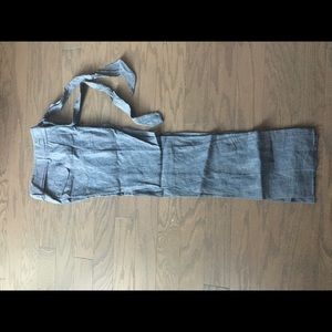 Chambray linen trousers